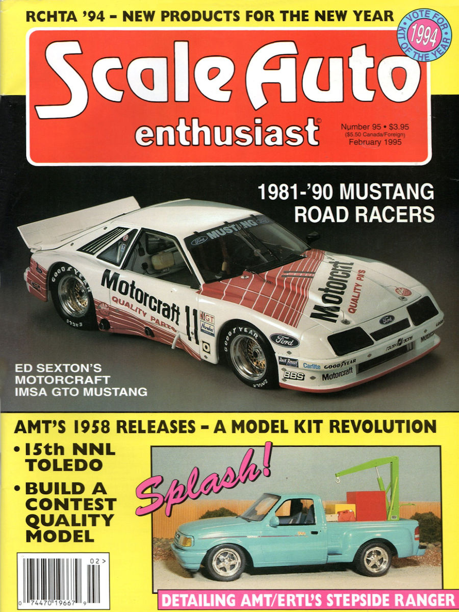Scale Auto Feb February 1995 