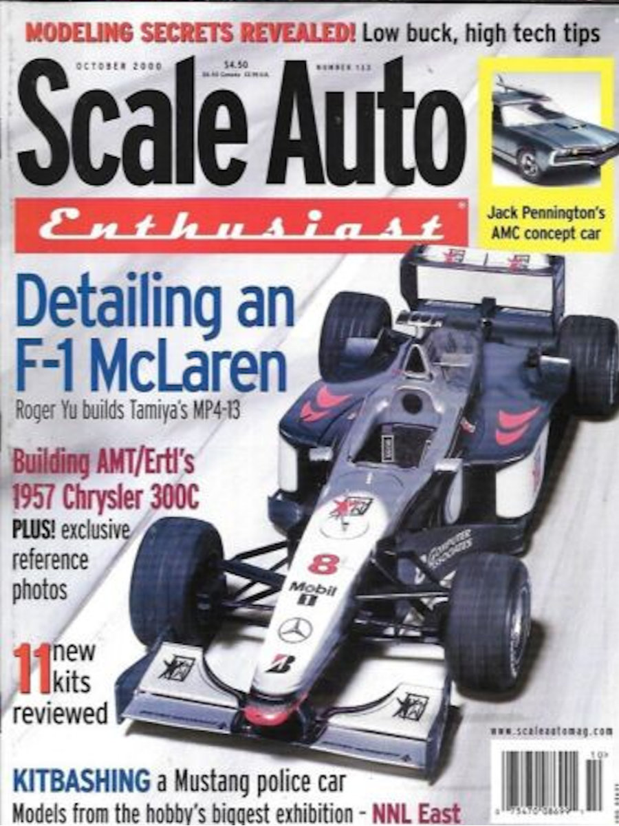 Scale Auto Oct October 2000 