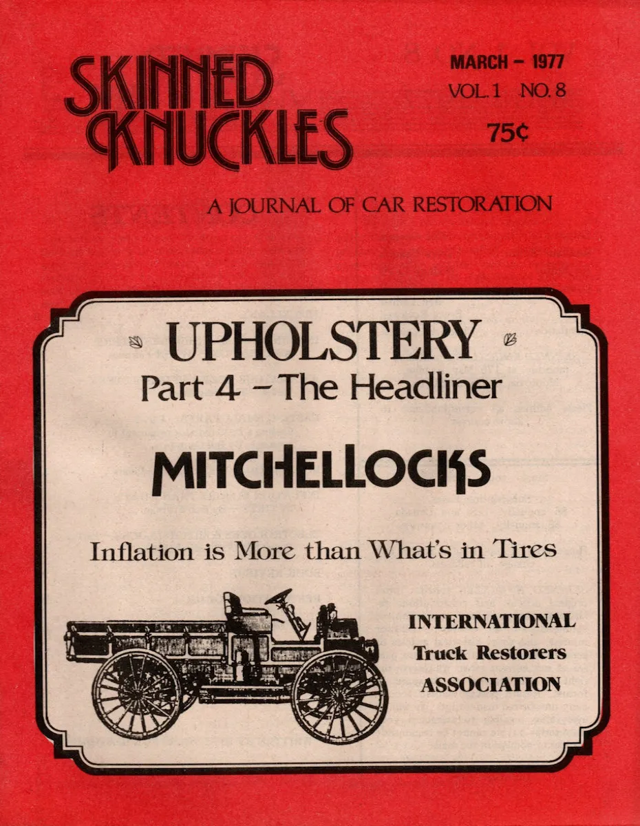 Skinned Knuckles Mar March 1977