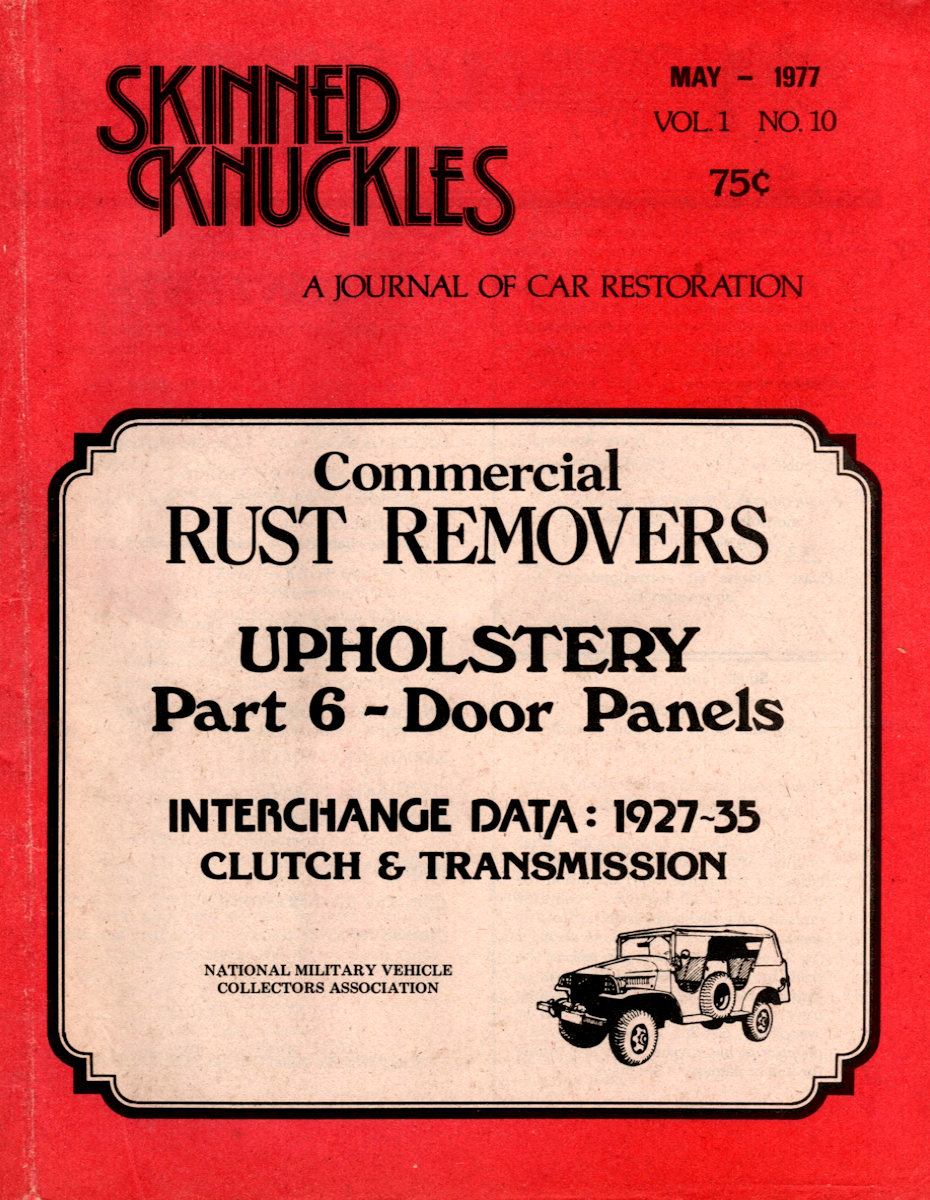 Skinned Knuckles May 1977