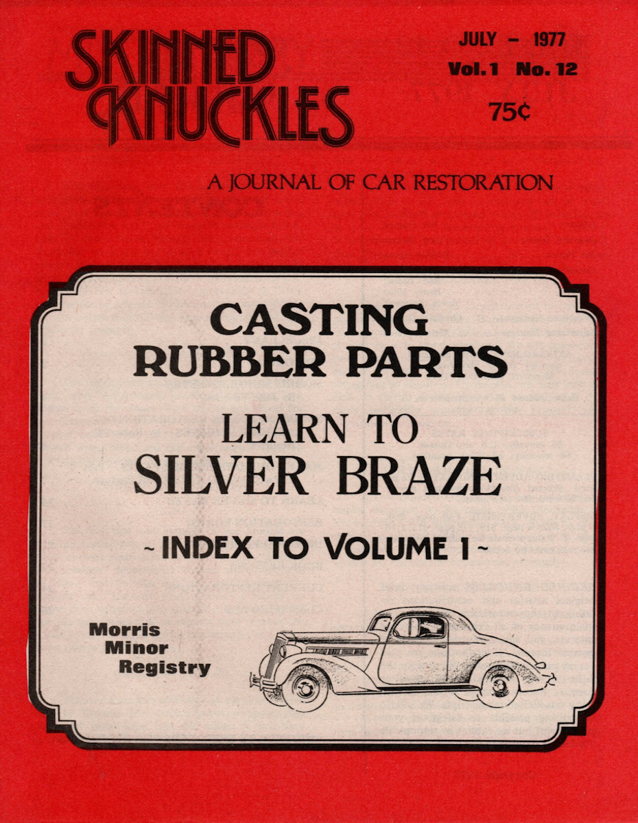 Skinned Knuckles Jul July 1977