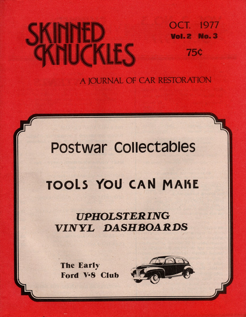 Skinned Knuckles Oct October 1977