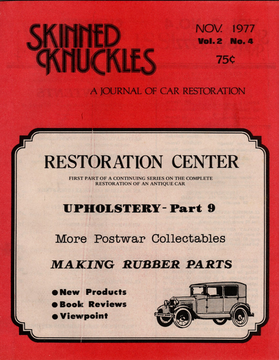Skinned Knuckles Nov November 1977