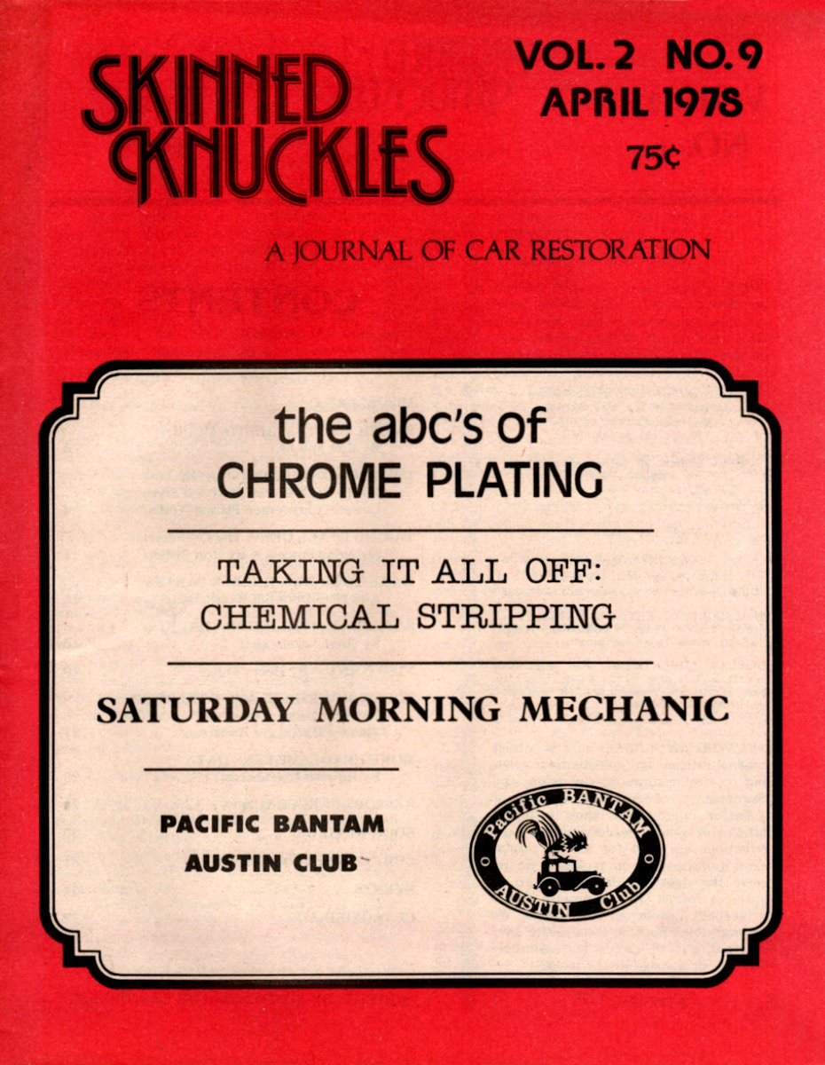 Skinned Knuckles Apr April 1978