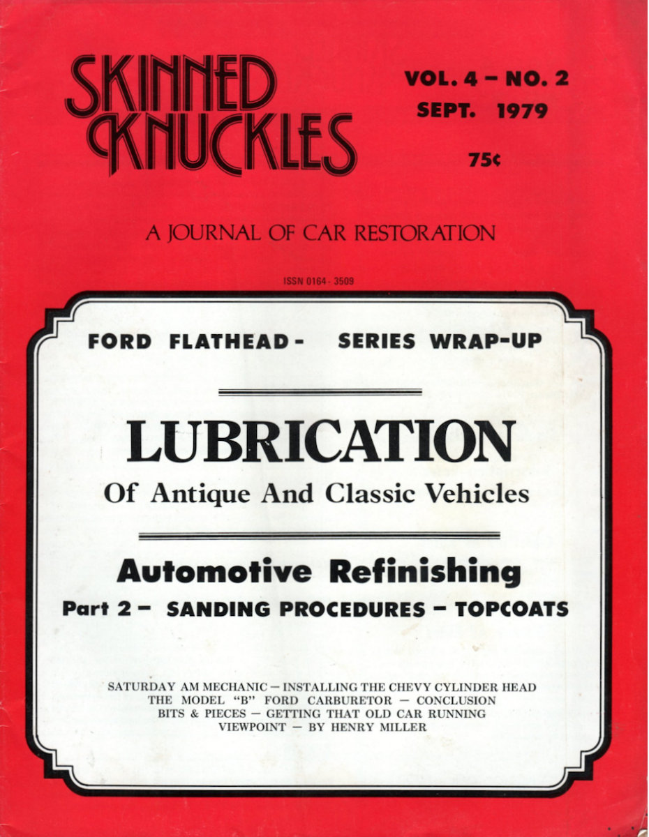 Skinned Knuckles Sept September 1979