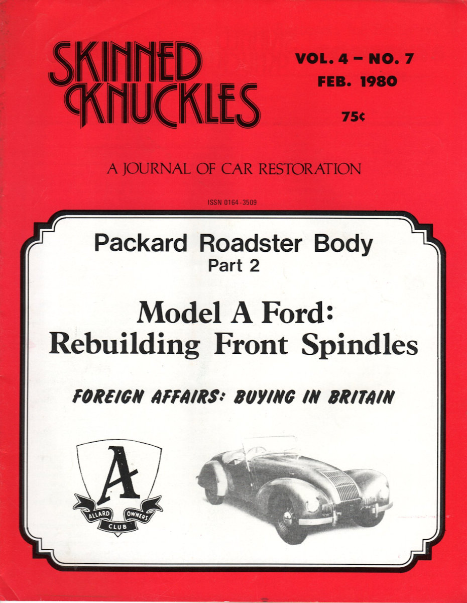 Skinned Knuckles Feb February 1980