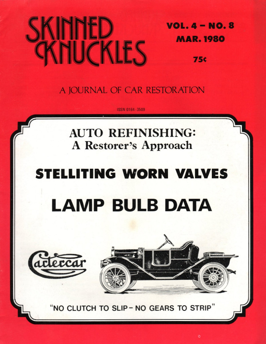 Skinned Knuckles Mar March 1980