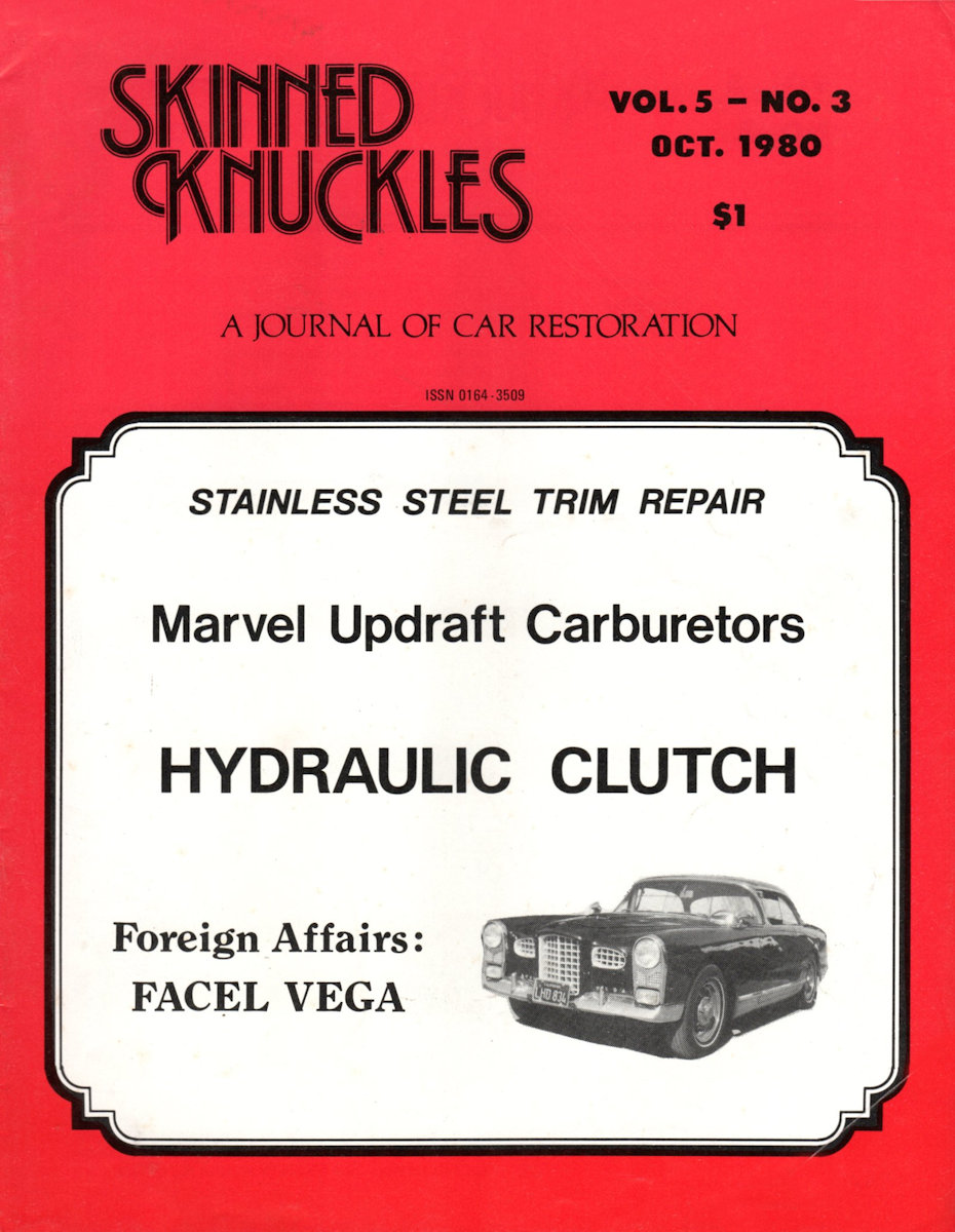 Skinned Knuckles Oct October 1980
