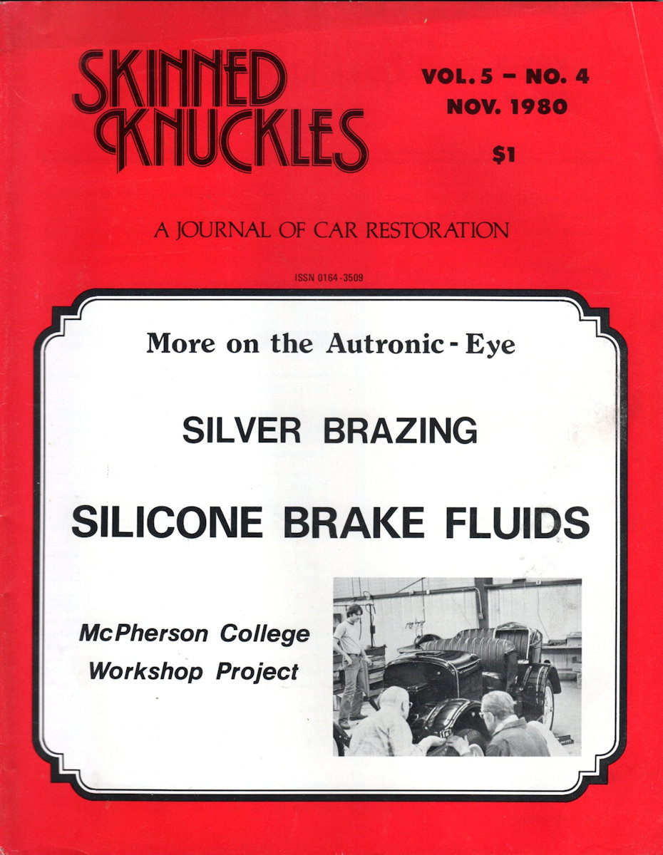 Skinned Knuckles Nov November 1980