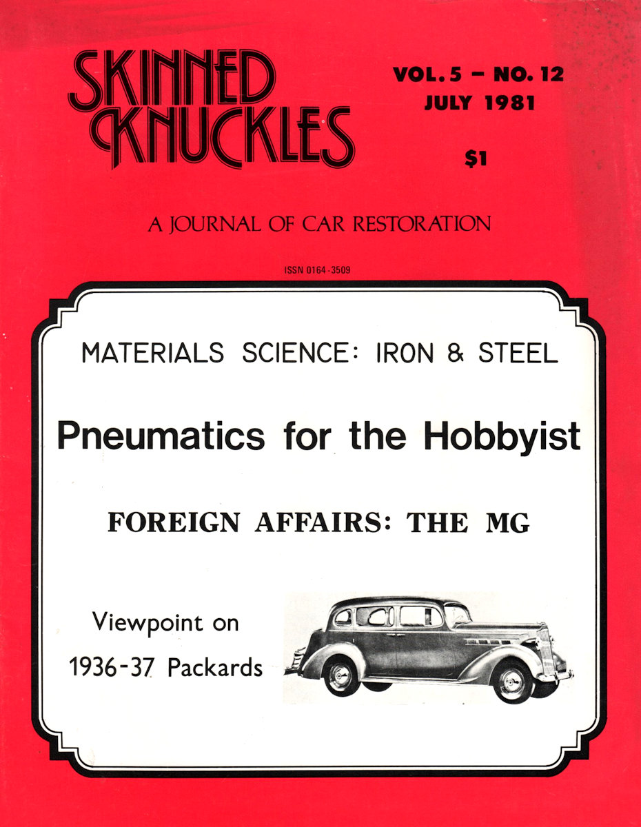Skinned Knuckles Jul July 1981