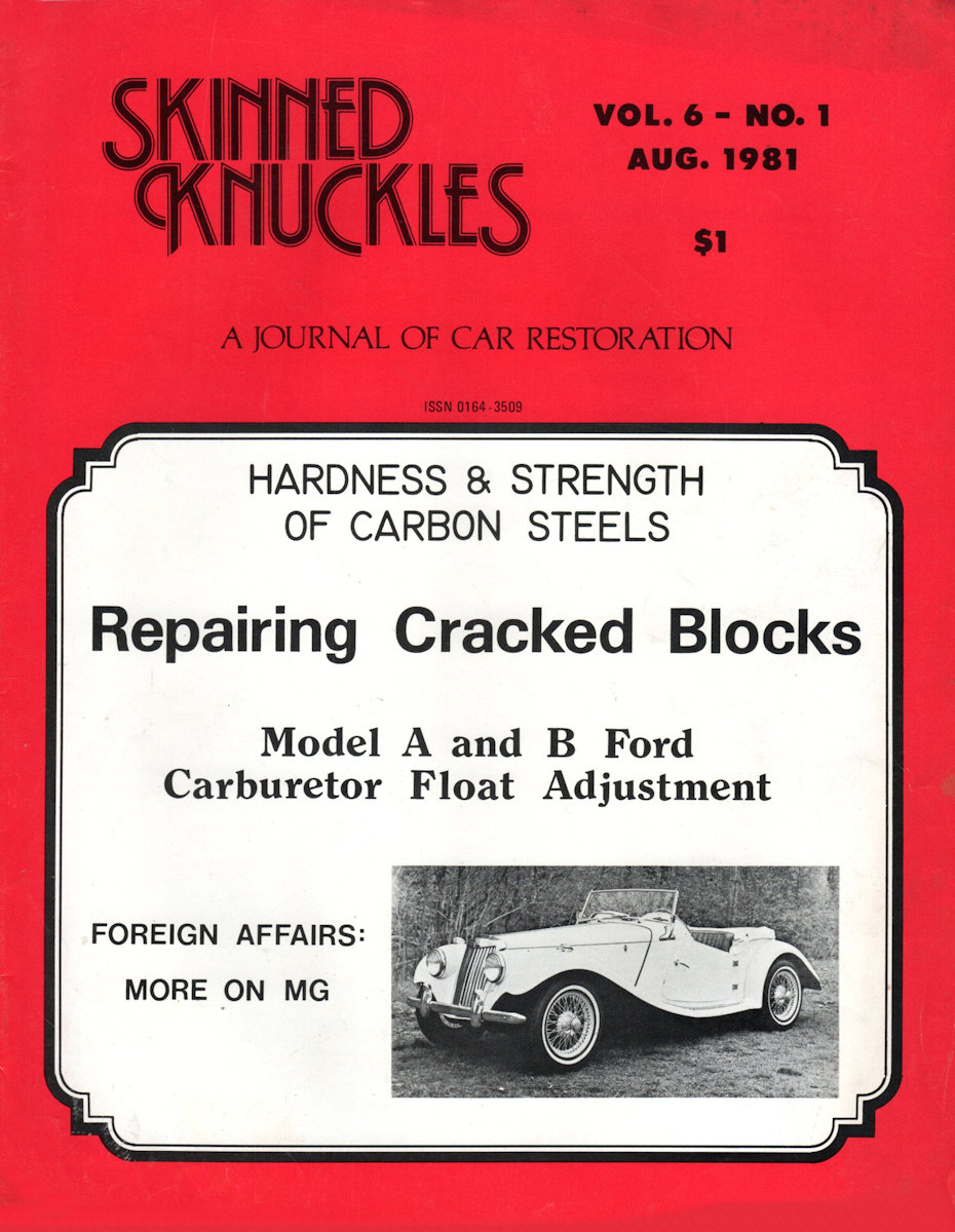 Skinned Knuckles Aug August 1981