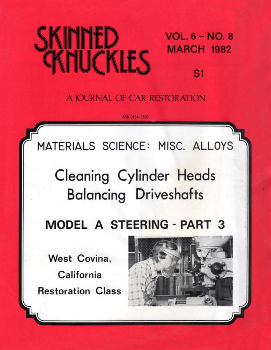 Skinned Knuckles Mar March 1982