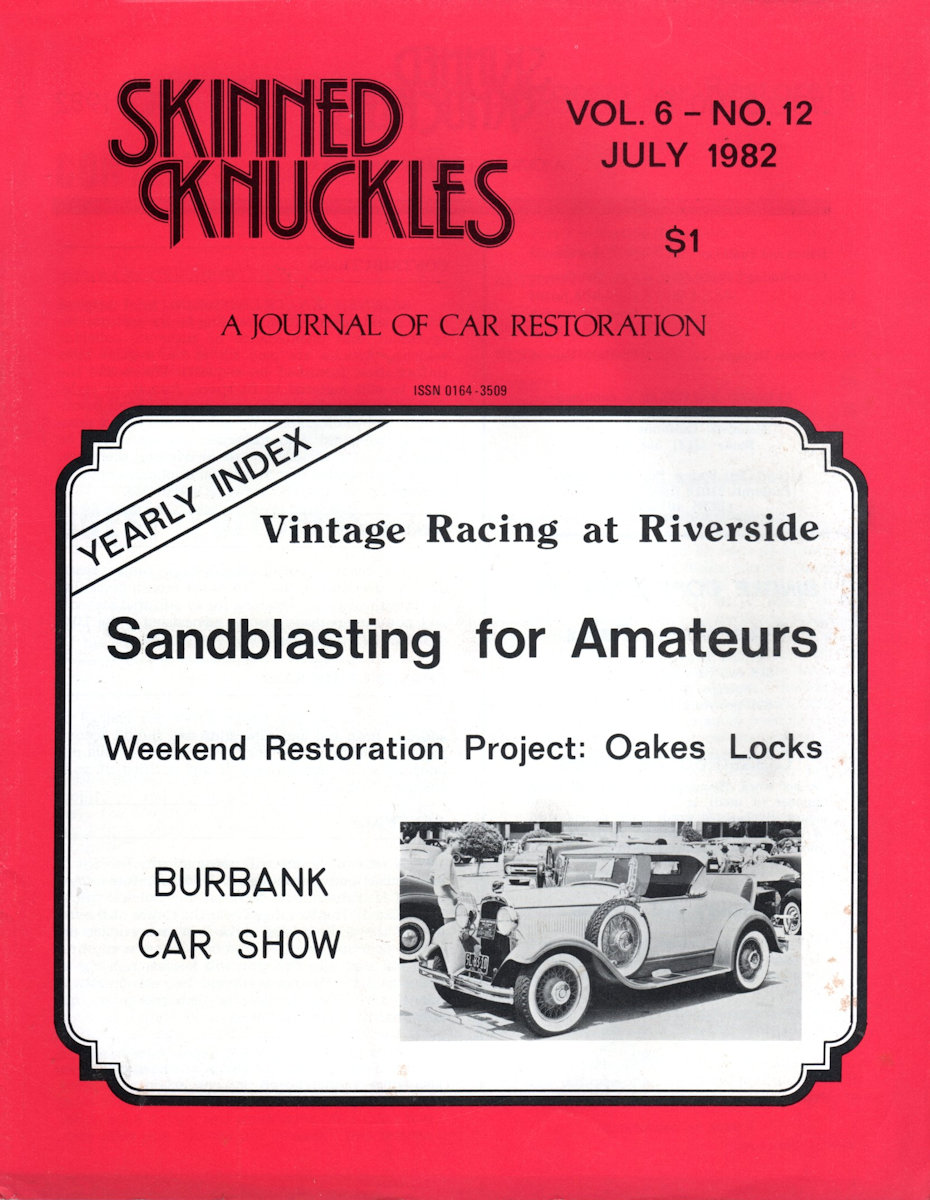 Skinned Knuckles Jul July 1982