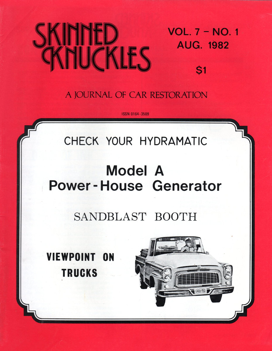 Skinned Knuckles Aug August 1982