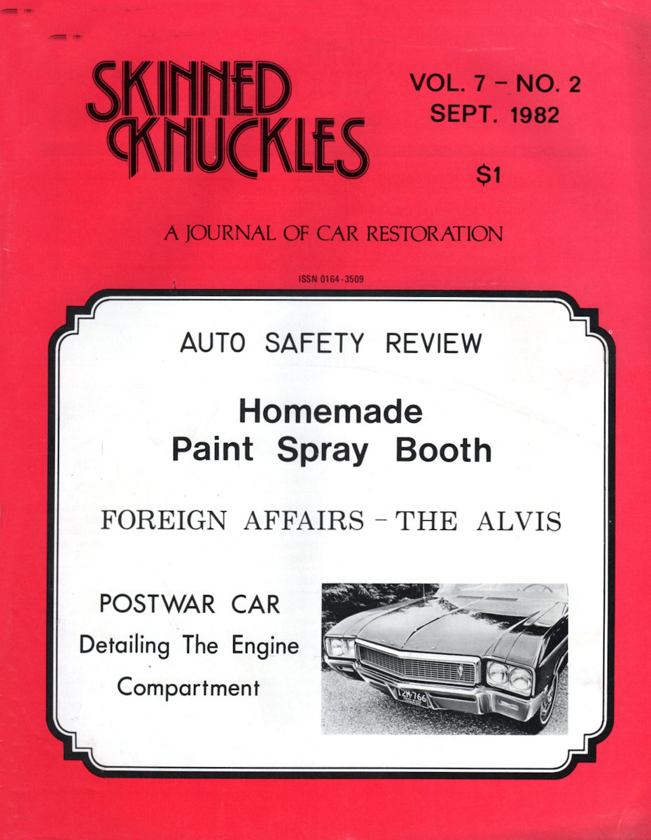 Skinned Knuckles Sept September 1982