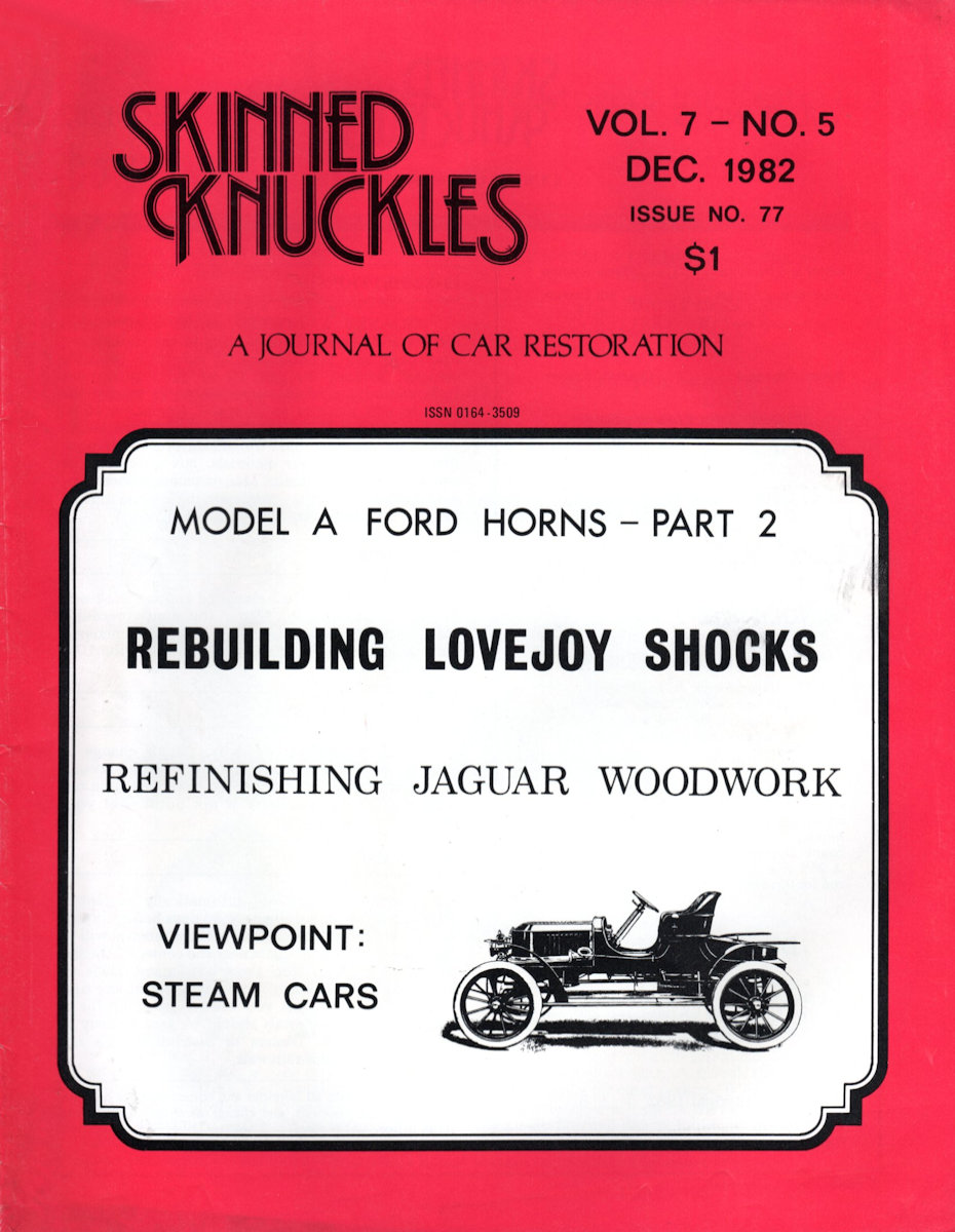 Skinned Knuckles Dec December 1982