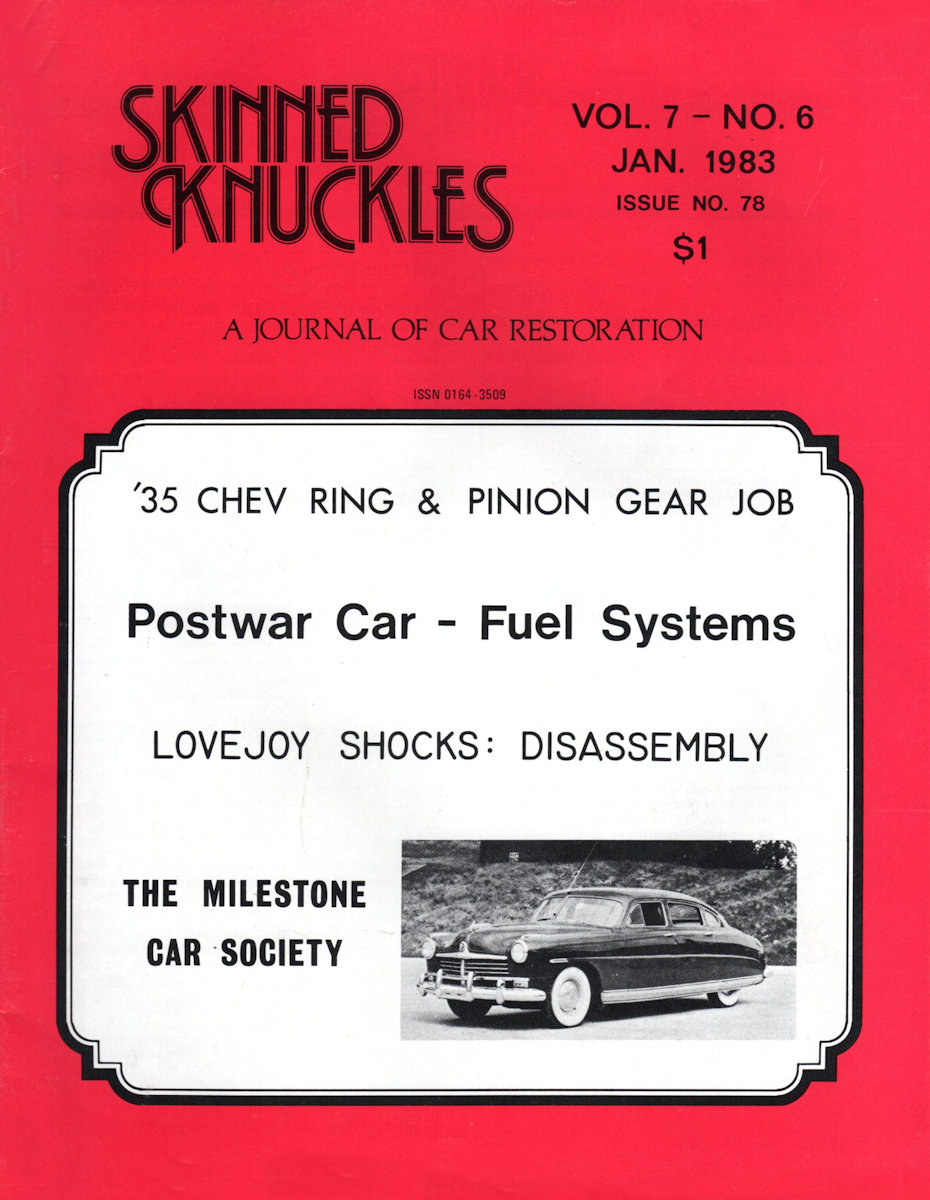 Skinned Knuckles Jan January 1983