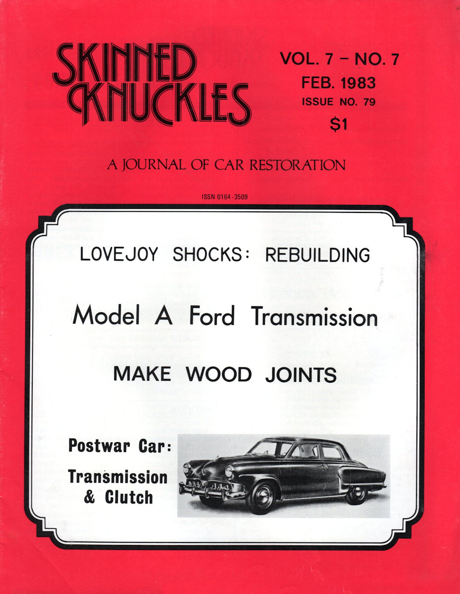 Skinned Knuckles Feb February 1983