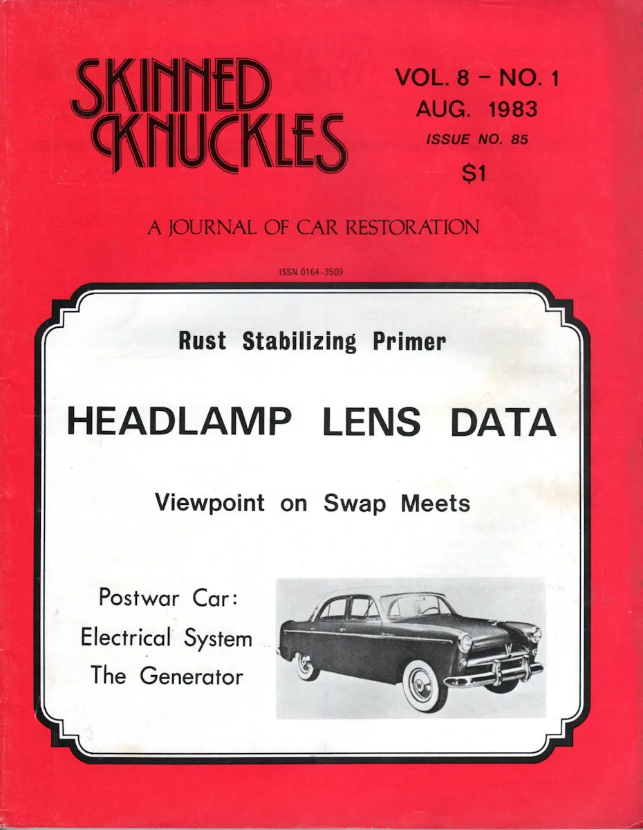 Skinned Knuckles Aug August 1983