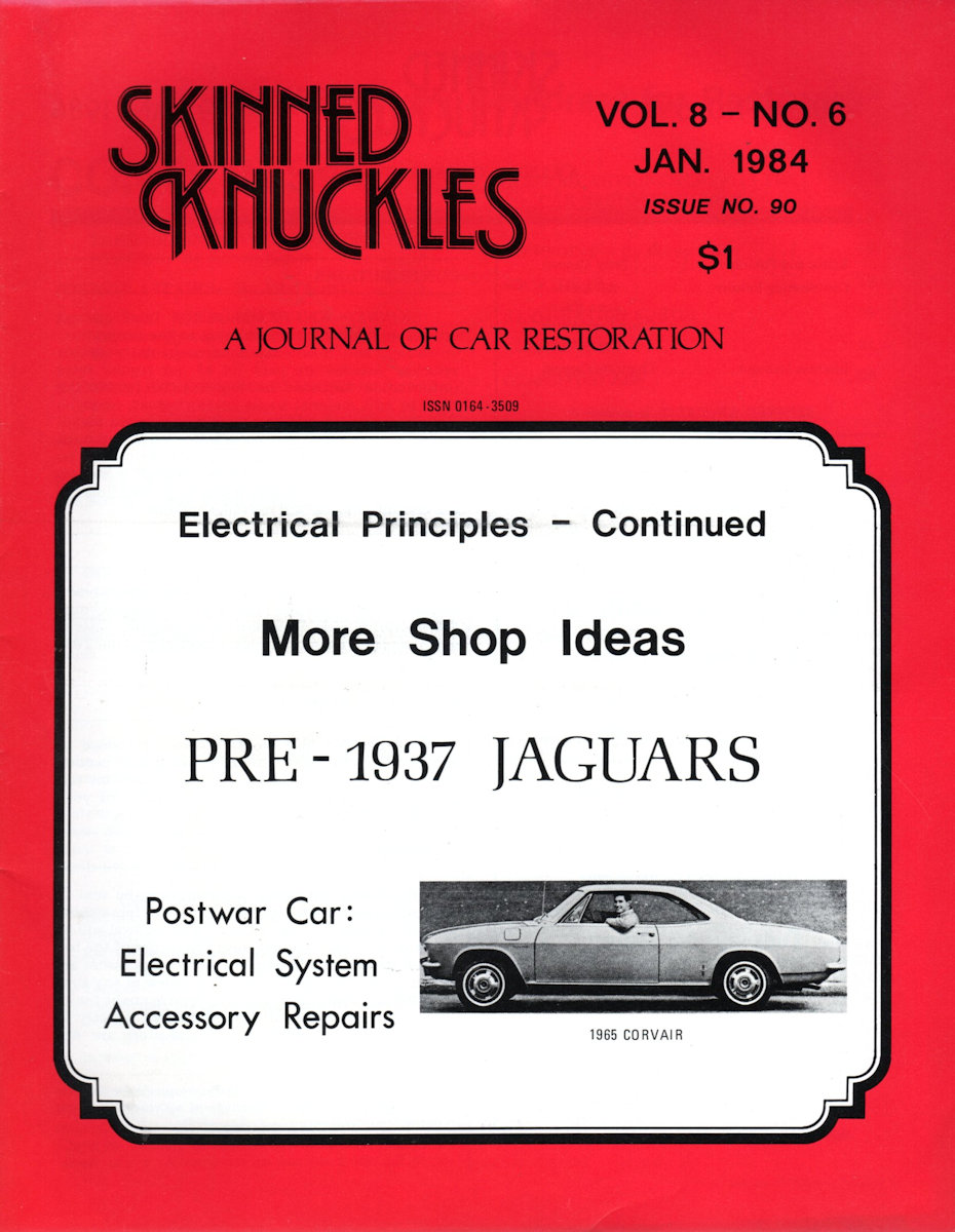 Skinned Knuckles Jan January 1984