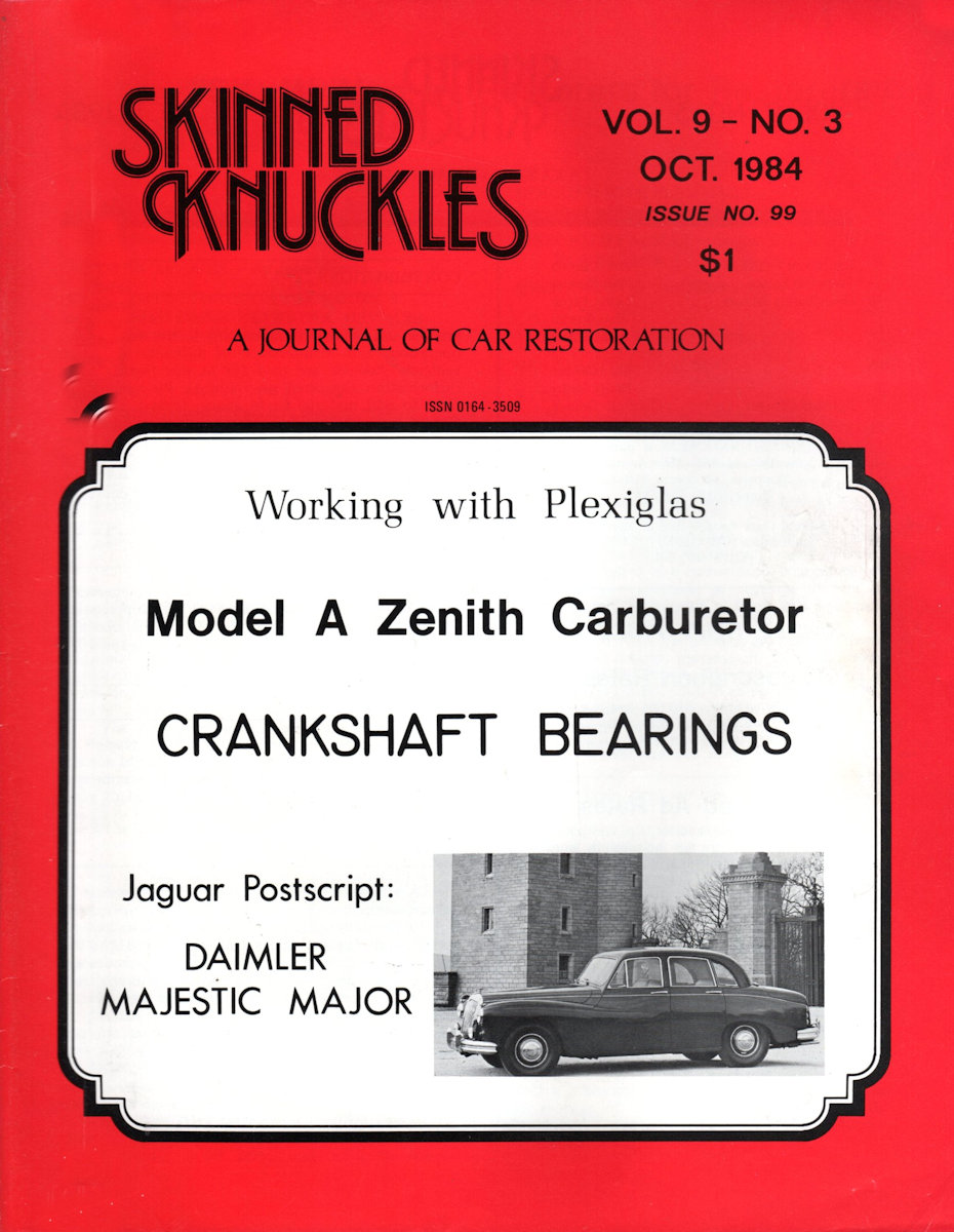 Skinned Knuckles Oct October 1984