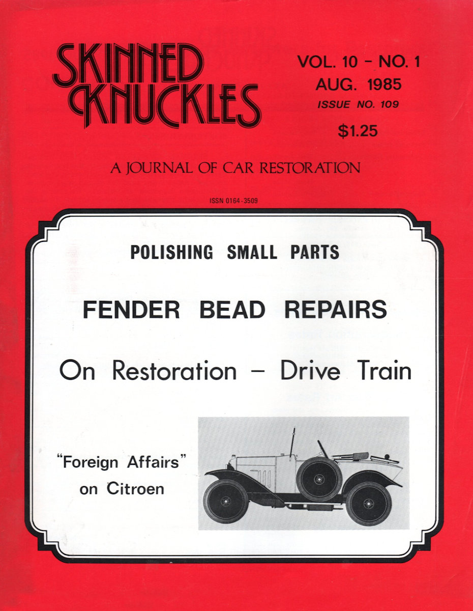 Skinned Knuckles Aug August 1985