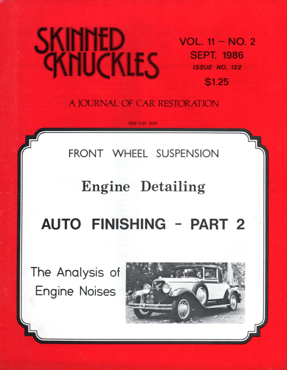Skinned Knuckles Sept September 1986