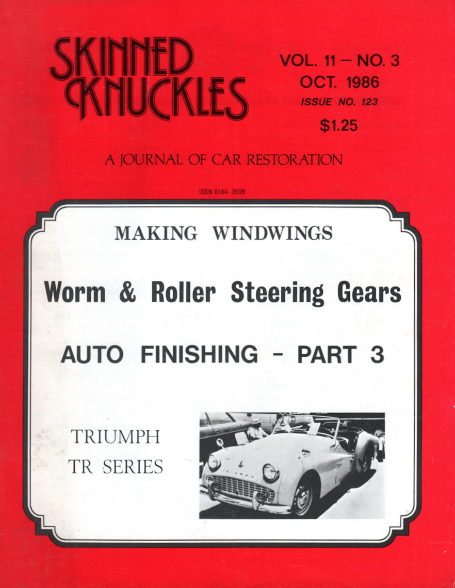 Skinned Knuckles Oct October 1986