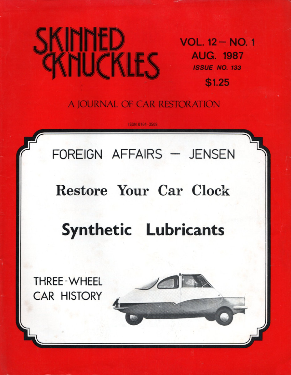 Skinned Knuckles Aug August 1987