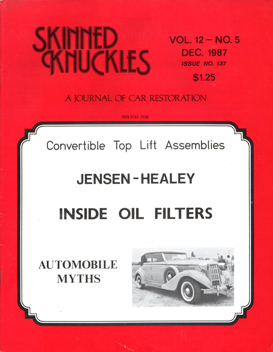 Skinned Knuckles Dec December 1987