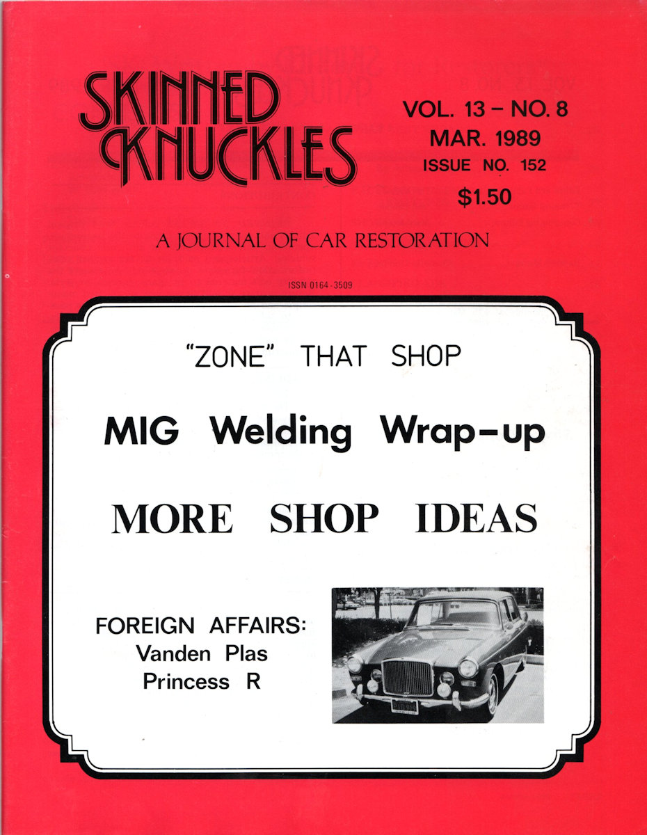 Skinned Knuckles Mar March 1989