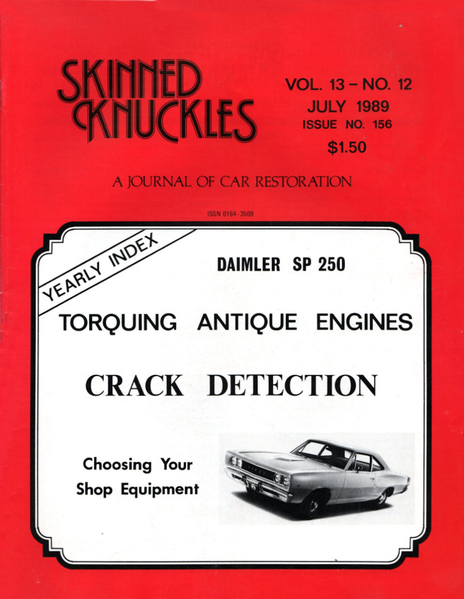 Skinned Knuckles Jul July 1989