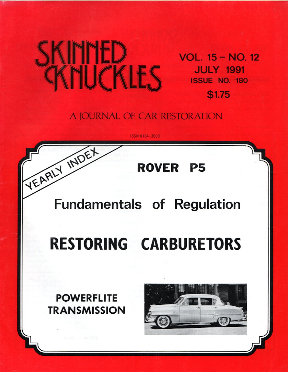 Skinned Knuckles Jul July 1991