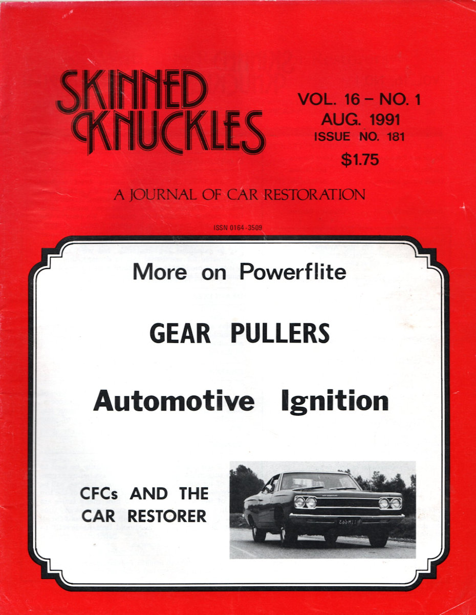 Skinned Knuckles Aug August 1991