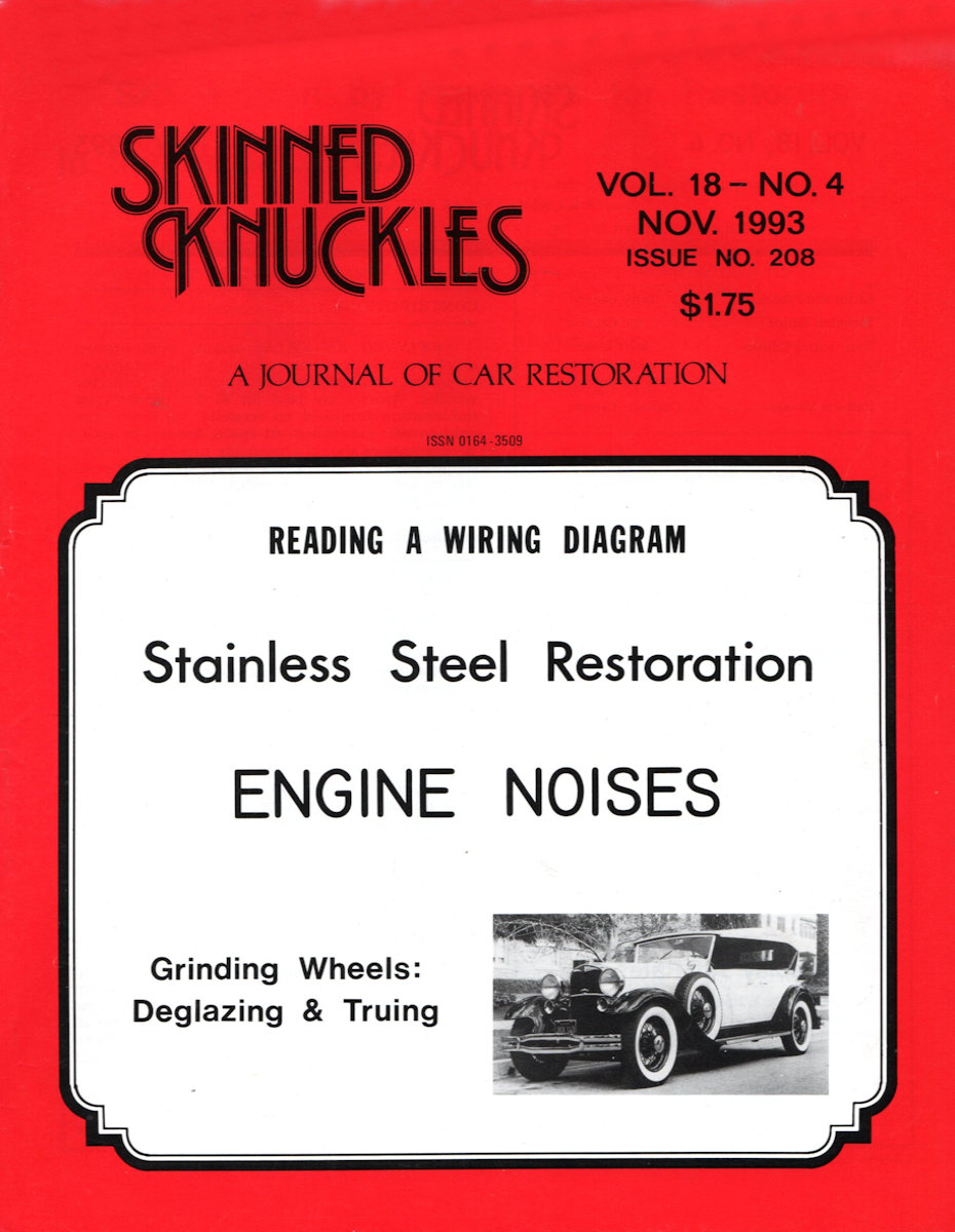Skinned Knuckles Nov November 1993
