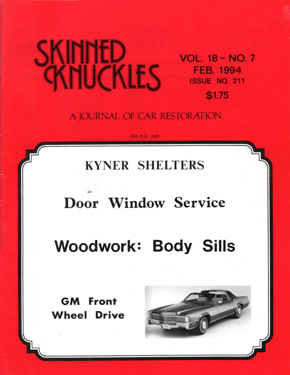 Skinned Knuckles Feb February 1994