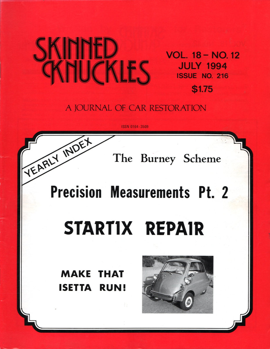 Skinned Knuckles Jul July 1994