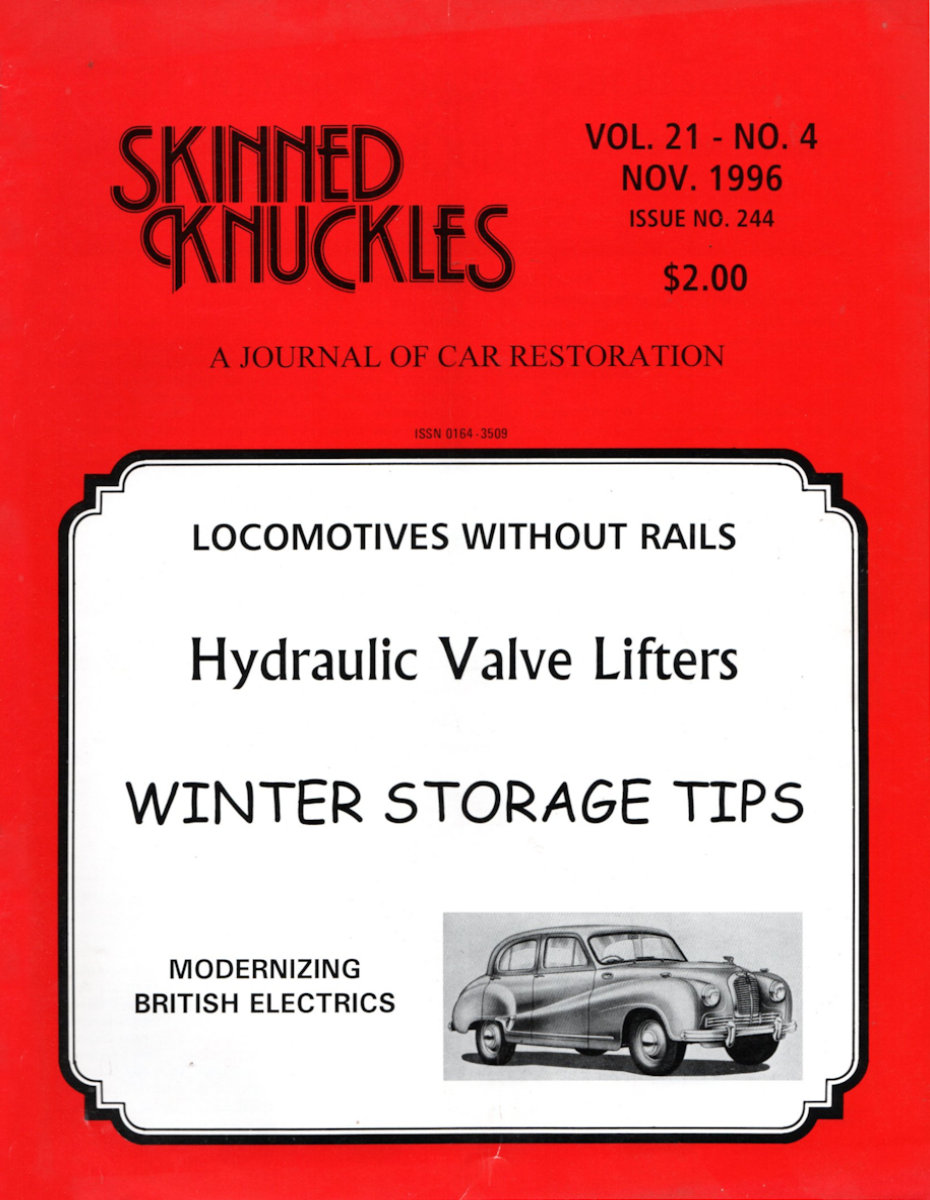Skinned Knuckles Nov November 1996