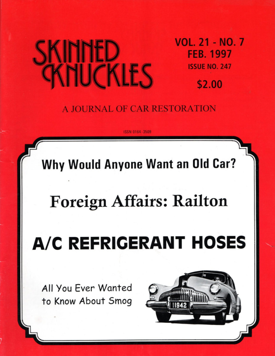 Skinned Knuckles Feb February 1997