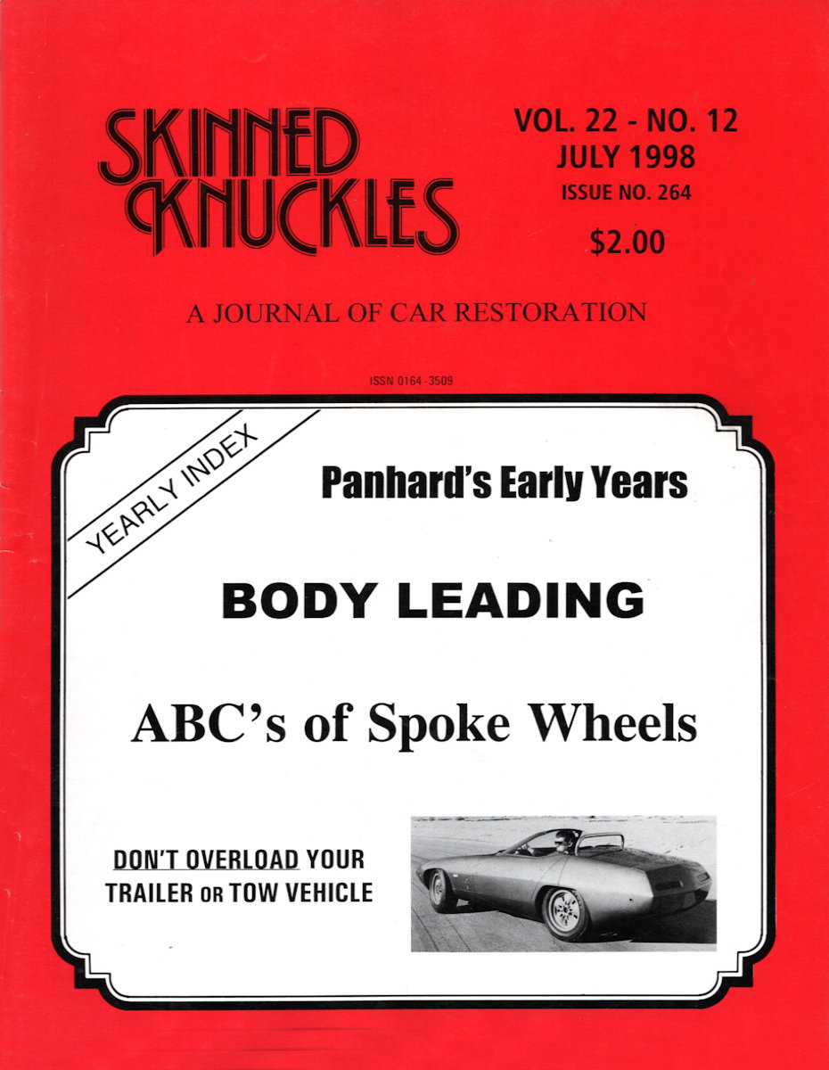 Skinned Knuckles Jul July 1998