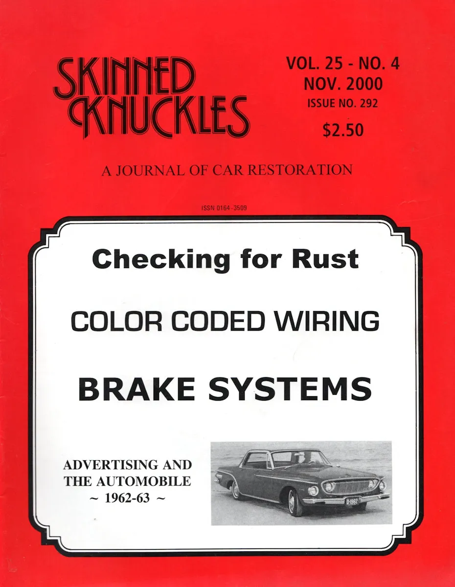 Skinned Knuckles Nov November 2000