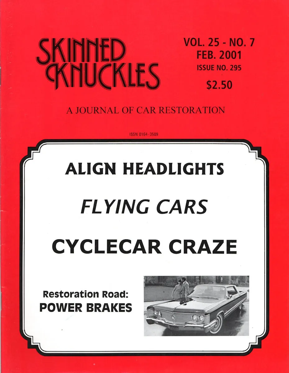 Skinned Knuckles Feb February 2001