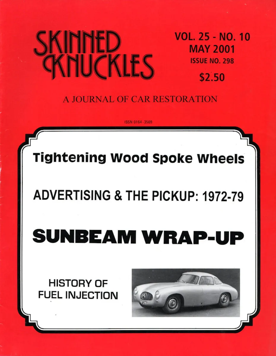 Skinned Knuckles May 2001