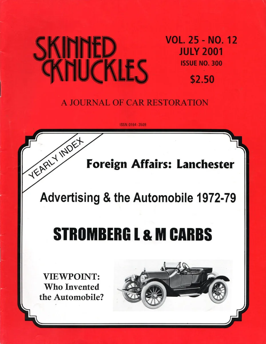 Skinned Knuckles Jul July 2001