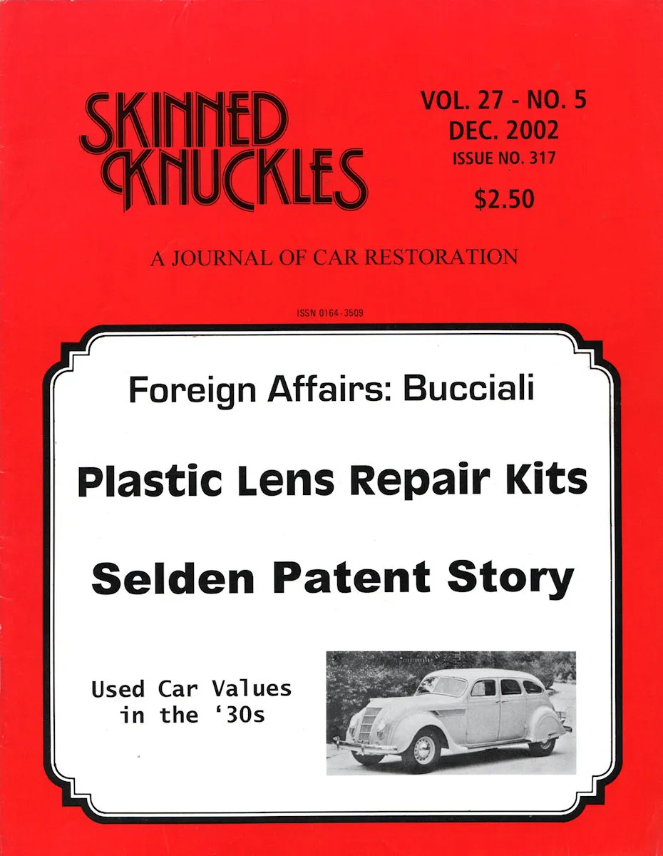 Skinned Knuckles Dec December 2002