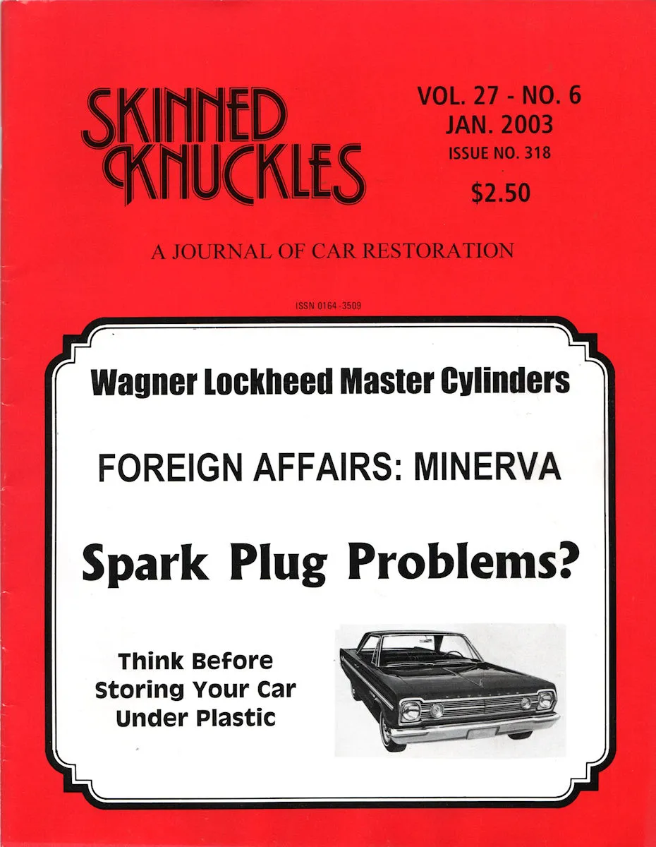 Skinned Knuckles Jan January 2003