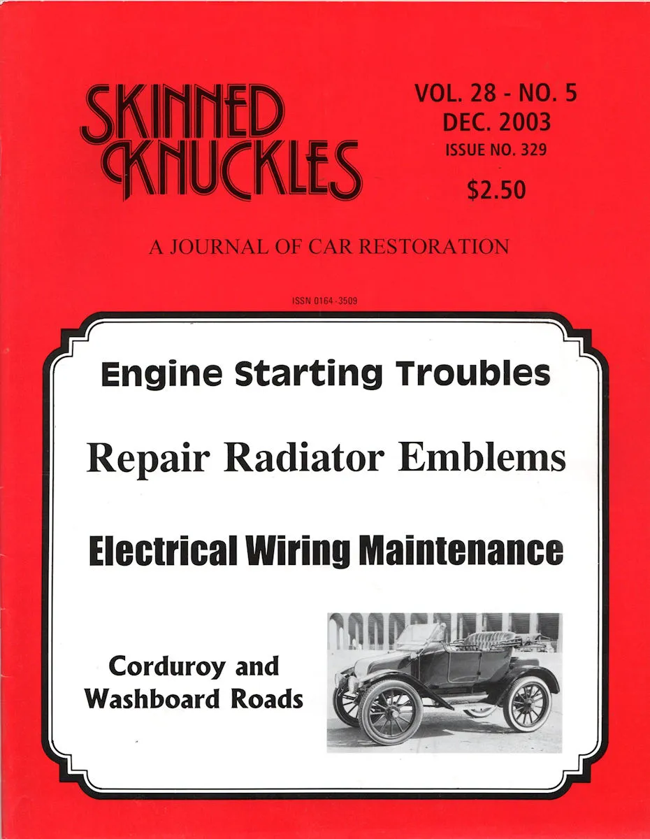 Skinned Knuckles Dec December 2003