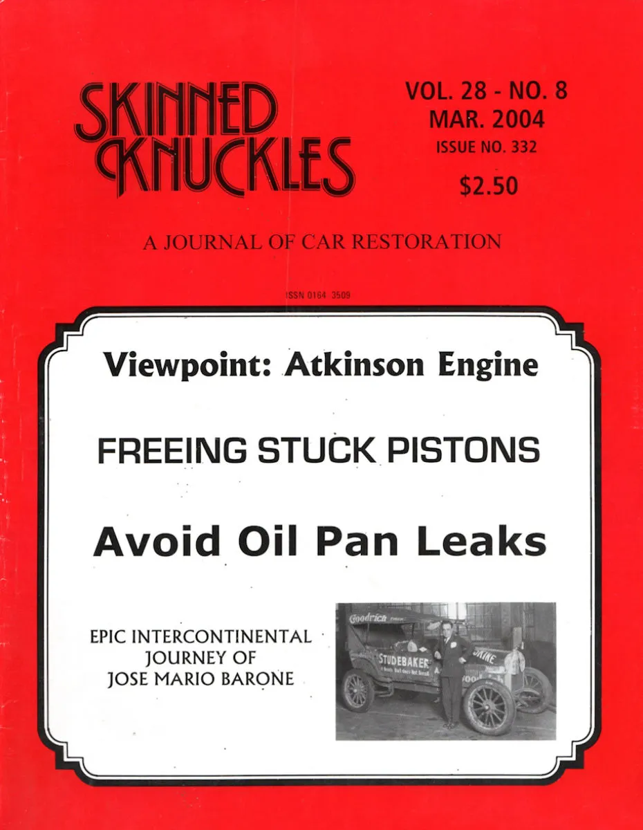 Skinned Knuckles Mar March 2004