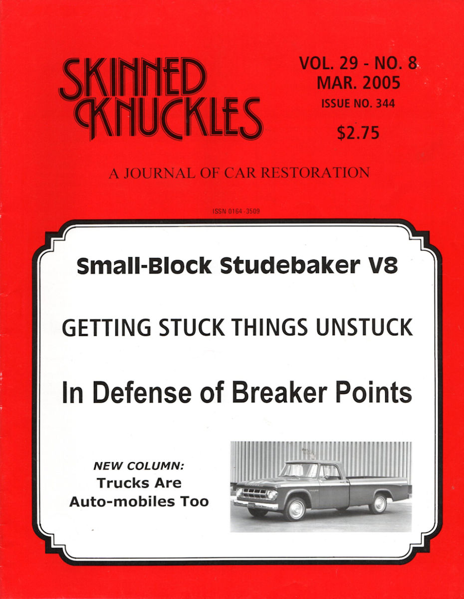 Skinned Knuckles Mar March 2005