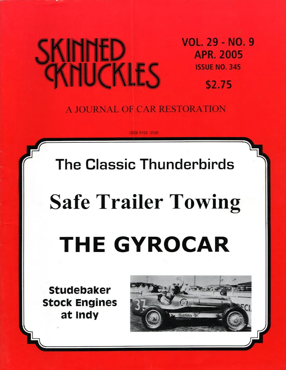 Skinned Knuckles Apr April 2005